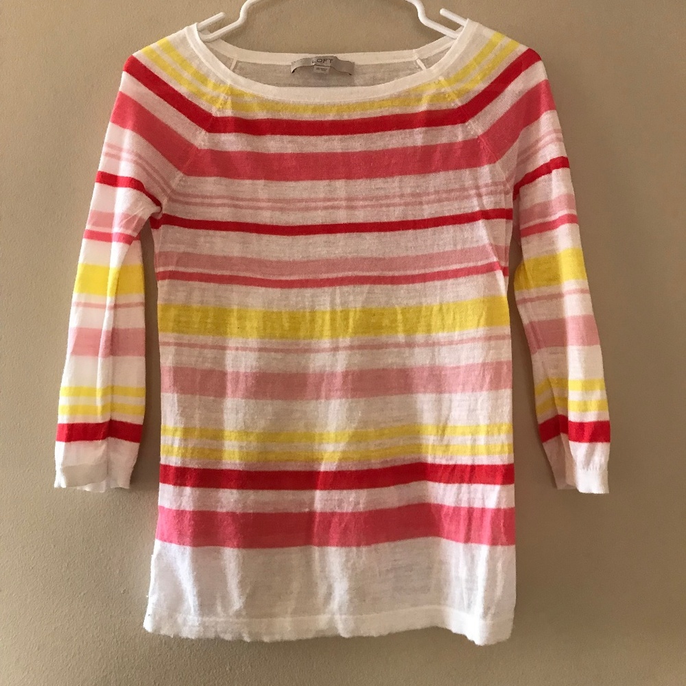 Ann Taylor Loft Striped Sweater